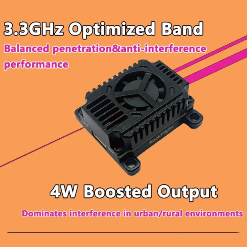 SLONWAKE FPV 3.3G 16CH 4000mW  - огляд і ціна Drone Receiver