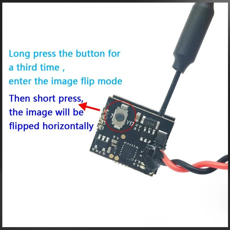 SLONWAKE FPV 25mW power simula - огляд і ціна Drone Camera