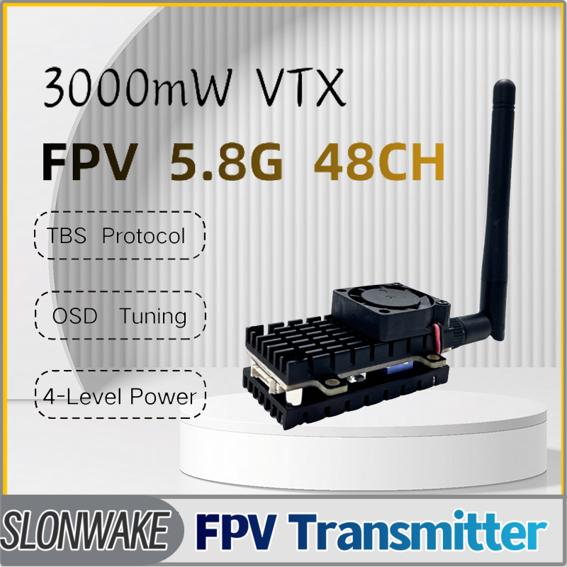 SLONWAKE 5.8G 3000mW Simulatio - огляд і ціна Drone Receiver